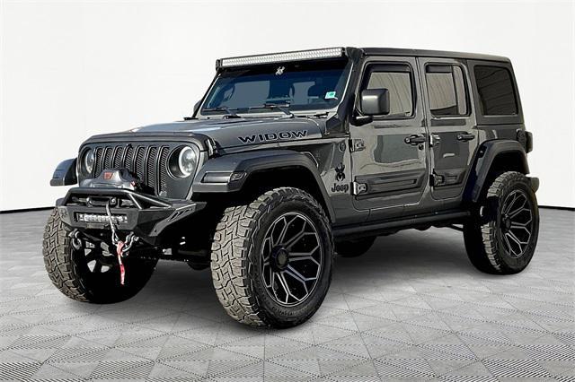 used 2021 Jeep Wrangler Unlimited car, priced at $35,000