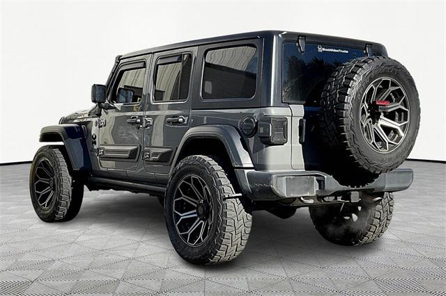 used 2021 Jeep Wrangler Unlimited car, priced at $35,000