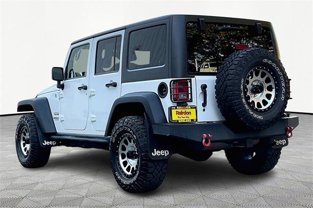 used 2015 Jeep Wrangler Unlimited car, priced at $21,500