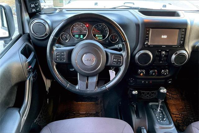 used 2015 Jeep Wrangler Unlimited car, priced at $21,500