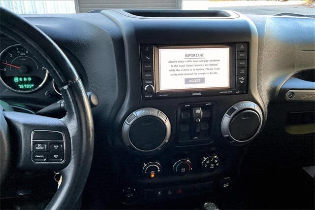 used 2015 Jeep Wrangler Unlimited car, priced at $21,500