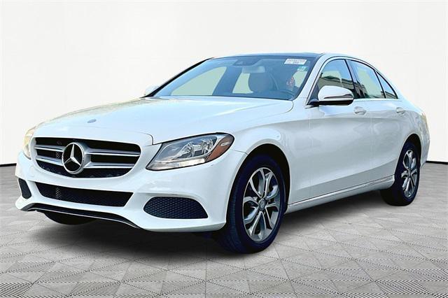 used 2017 Mercedes-Benz C-Class car, priced at $17,500