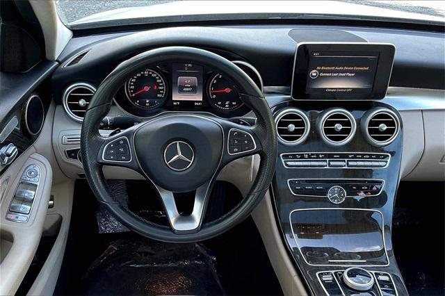 used 2017 Mercedes-Benz C-Class car, priced at $17,500