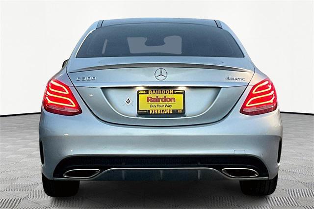 used 2015 Mercedes-Benz C-Class car, priced at $18,500