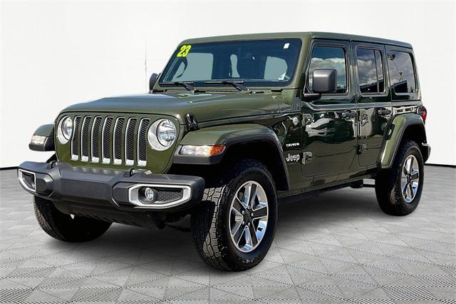 used 2023 Jeep Wrangler car, priced at $33,000