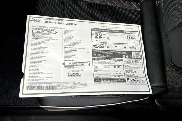 new 2025 Jeep Grand Cherokee car, priced at $54,830
