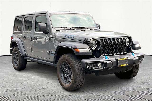 used 2023 Jeep Wrangler 4xe car, priced at $29,500