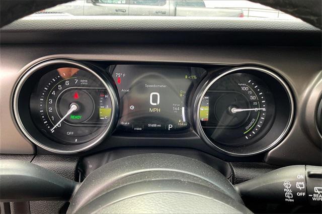 used 2023 Jeep Wrangler 4xe car, priced at $29,500