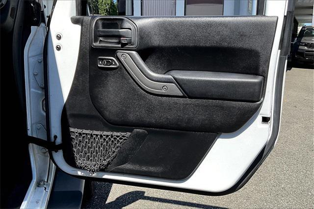 used 2015 Jeep Wrangler Unlimited car, priced at $15,500