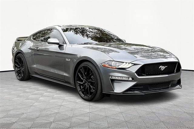 used 2022 Ford Mustang car, priced at $35,500