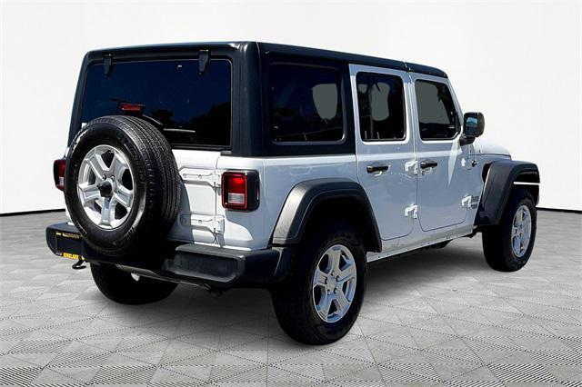 used 2020 Jeep Wrangler Unlimited car, priced at $27,500