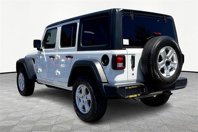 used 2020 Jeep Wrangler Unlimited car, priced at $27,500