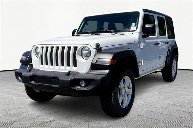 used 2020 Jeep Wrangler Unlimited car, priced at $27,500