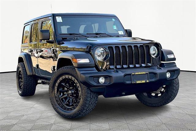 used 2020 Jeep Wrangler Unlimited car, priced at $37,000