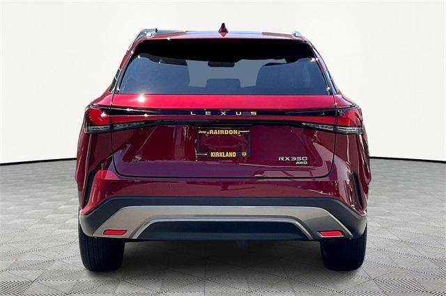used 2023 Lexus RX 350 car, priced at $55,000