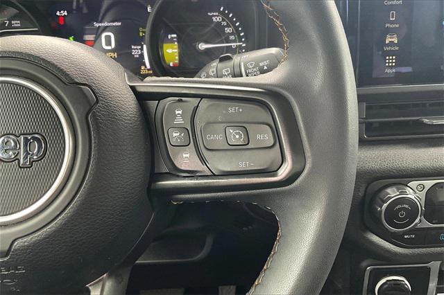 used 2024 Jeep Wrangler 4xe car, priced at $33,500