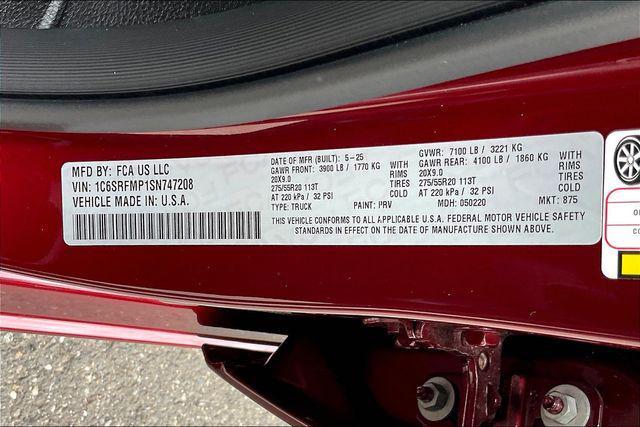 new 2025 Ram 1500 car, priced at $60,000