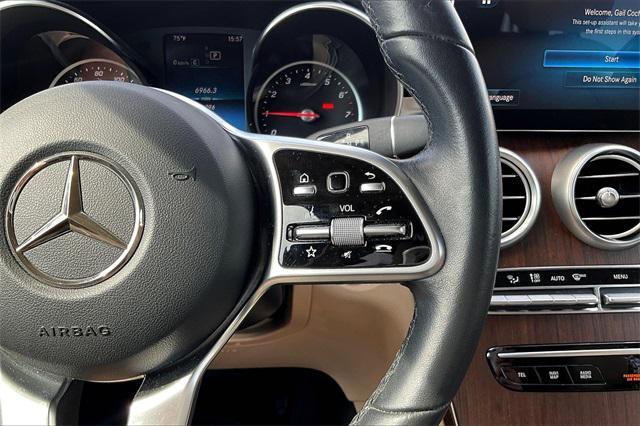 used 2021 Mercedes-Benz GLC 300 car, priced at $28,000
