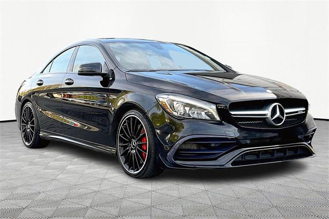 used 2017 Mercedes-Benz AMG CLA 45 car, priced at $28,000