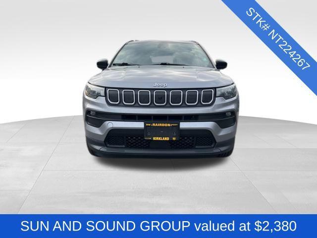 used 2022 Jeep Compass car, priced at $22,900