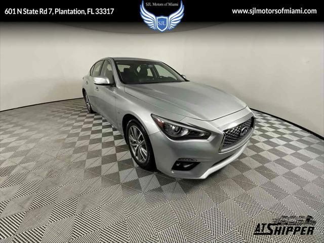 used 2020 INFINITI Q50 car, priced at $18,999