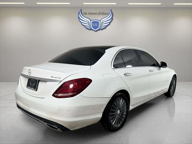 used 2015 Mercedes-Benz C-Class car, priced at $11,459