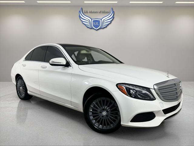 used 2015 Mercedes-Benz C-Class car, priced at $11,459