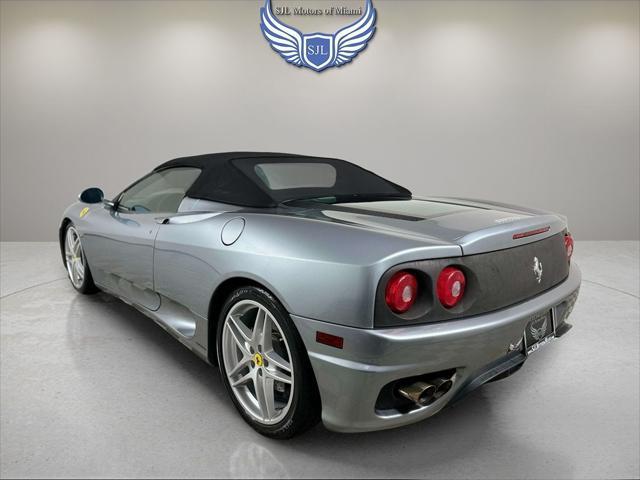 used 2001 Ferrari 360 Spider car, priced at $75,449