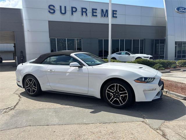 used 2021 Ford Mustang car, priced at $24,695