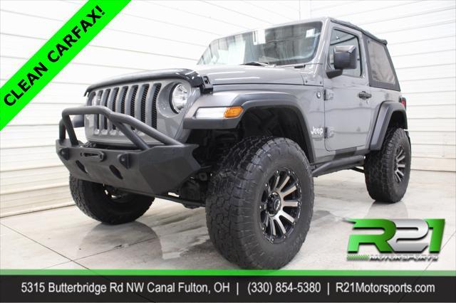 used 2019 Jeep Wrangler car, priced at $20,995