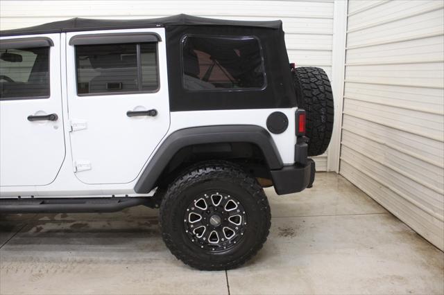 used 2018 Jeep Wrangler JK Unlimited car, priced at $25,995