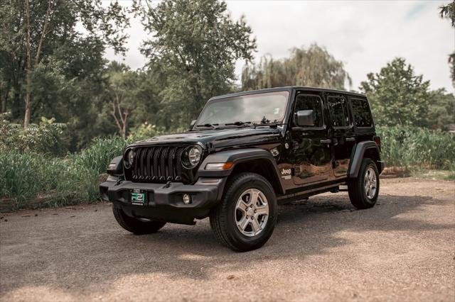 used 2019 Jeep Wrangler Unlimited car, priced at $22,495