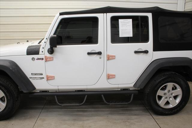 used 2018 Jeep Wrangler JK Unlimited car, priced at $17,995