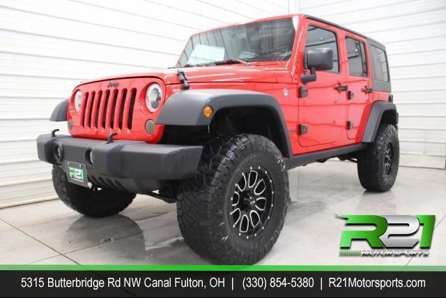 used 2018 Jeep Wrangler JK Unlimited car, priced at $27,693