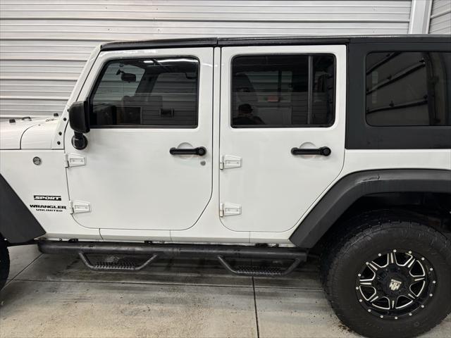 used 2016 Jeep Wrangler Unlimited car, priced at $14,995