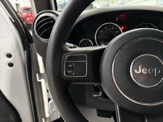 used 2016 Jeep Wrangler Unlimited car, priced at $14,995