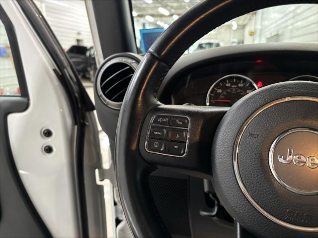 used 2018 Jeep Wrangler JK Unlimited car, priced at $16,495