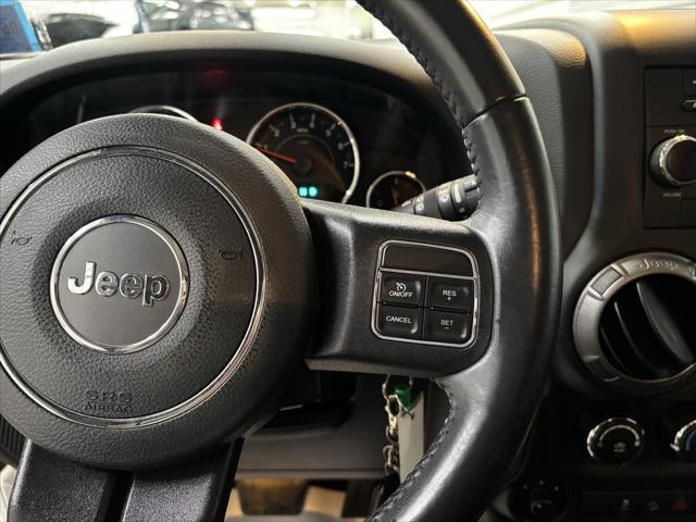 used 2018 Jeep Wrangler JK Unlimited car, priced at $16,495