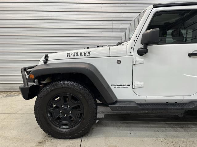 used 2018 Jeep Wrangler JK Unlimited car, priced at $16,495