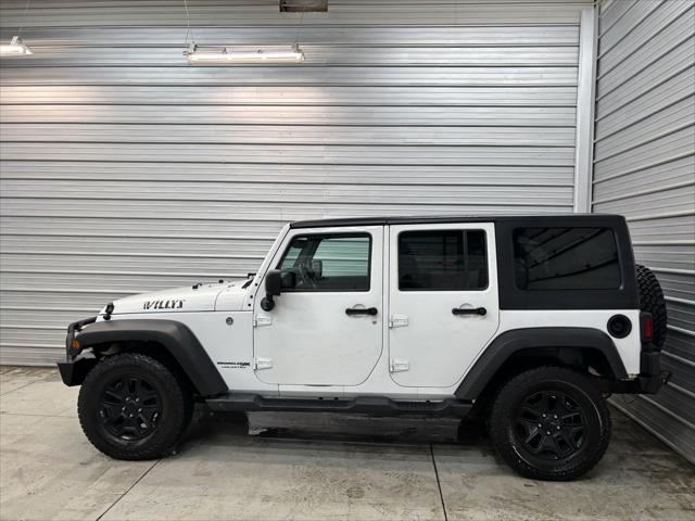 used 2018 Jeep Wrangler JK Unlimited car, priced at $16,495