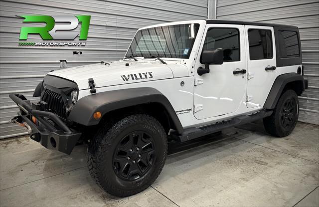 used 2018 Jeep Wrangler JK Unlimited car, priced at $16,495