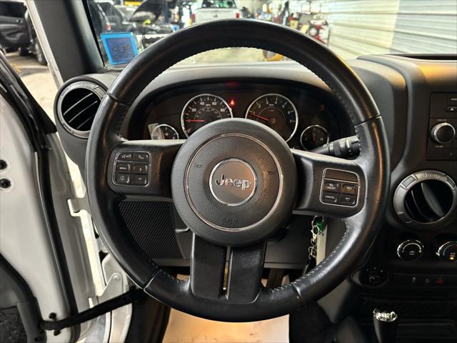 used 2018 Jeep Wrangler JK Unlimited car, priced at $16,495
