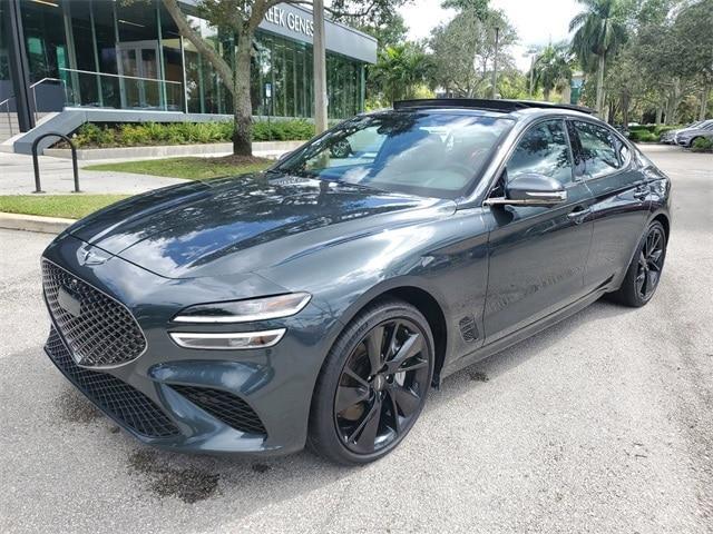 used 2023 Genesis G70 car, priced at $44,989