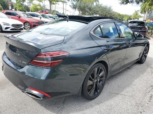 used 2023 Genesis G70 car, priced at $44,989