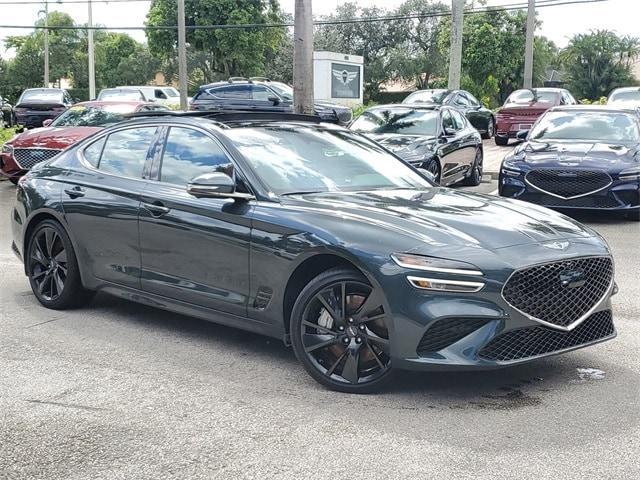 used 2023 Genesis G70 car, priced at $44,989