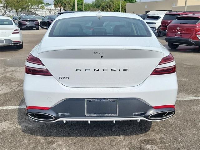 used 2025 Genesis G70 car, priced at $43,680