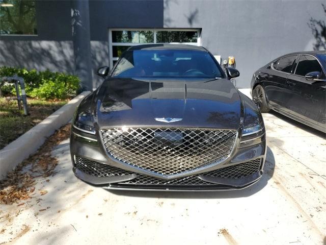 used 2024 Genesis G80 car, priced at $62,847