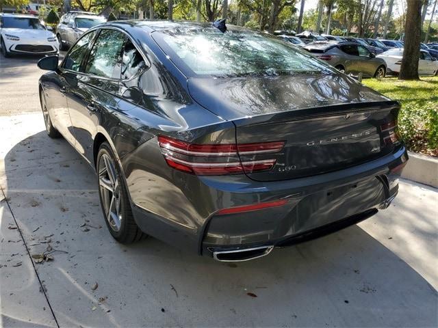 used 2024 Genesis G80 car, priced at $62,847