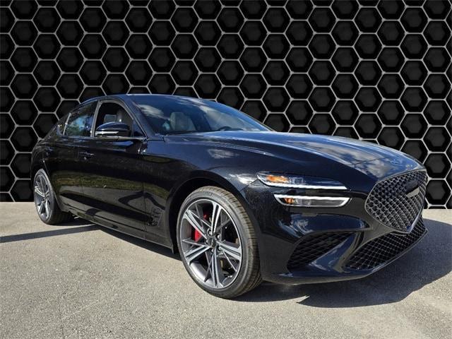 used 2024 Genesis G70 car, priced at $39,450