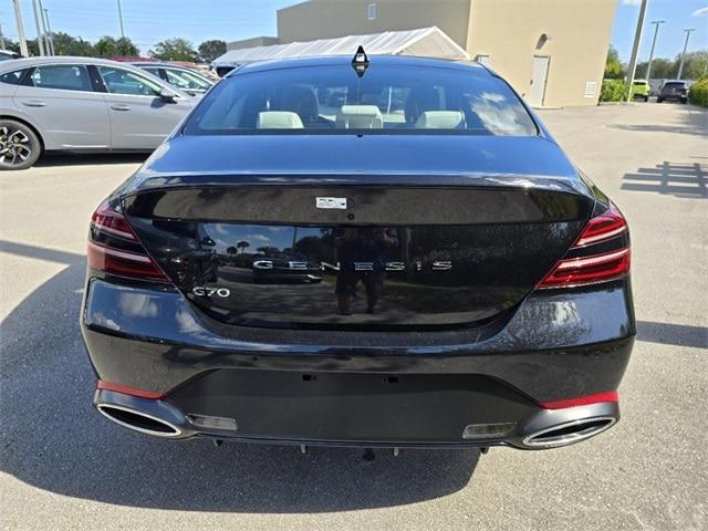 used 2024 Genesis G70 car, priced at $39,450